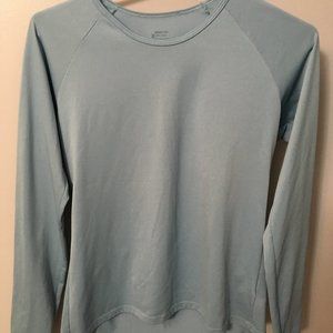 Blue Patagonia long sleeve shirt size S